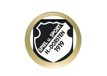 Ehrentafel G55 - Blau / Gold / 175x125 mm