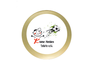 Fussballpokal 3939 - Altgold / 17 cm