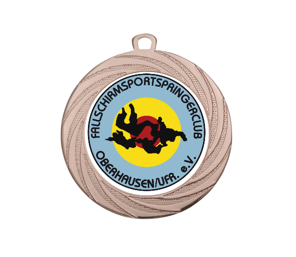 Medaille DI7001 Ø 70mm - Bronze / 70 mm