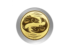 Pokal Serie 133-48 - 19 cm / Silber Gold