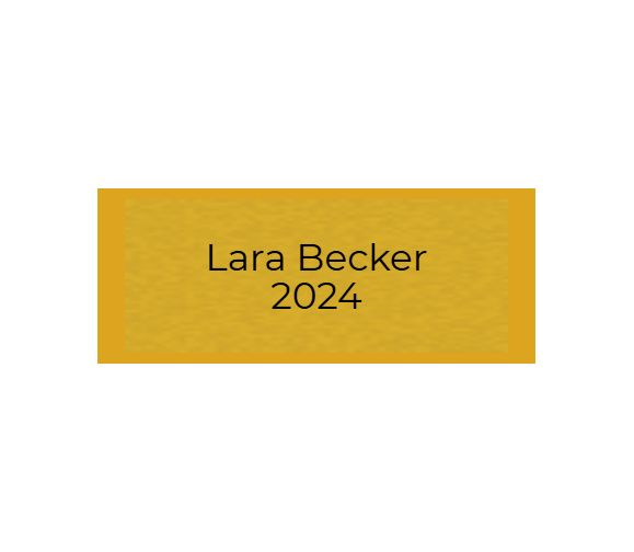 Gravurschild Gold selbstklebend - Gold / 50 x 20 mm