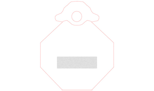 Glasmedaille 6736x Ø 85mm - Klar/Gold-nicht bestellbar / Ø 85 mm