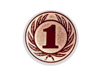 Glas Pokal 3526 Schild & Emblem - Transparent / 15 cm