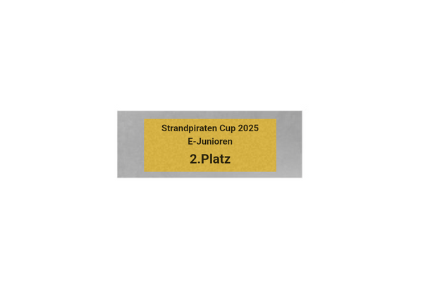 Fußball Pokal FG401 - Silber Mehrfarbig / 27 cm