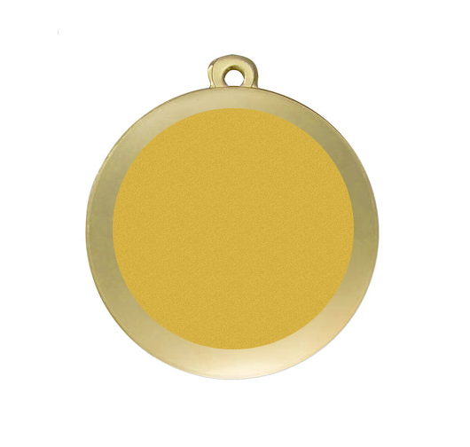 Medaille Fußball D112A Ø 50mm - Gold / 50 mm