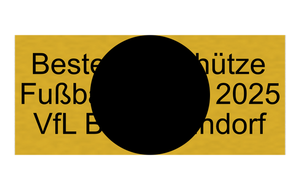 Fußball Pokal 230.01 - Gold / 12.5 cm / SM