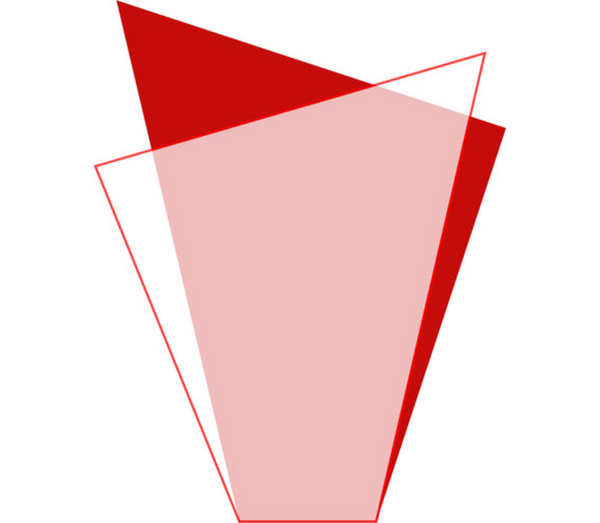 Glas Pokal Blau GL.051-L oder Rot GL.052-L - Rot / 17.5 cm / Laser-Gravur