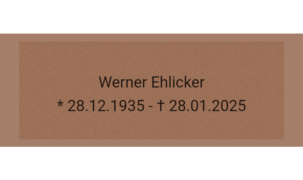 Gravurschild Bronze selbstklebend - Bronze / 80 x 30 mm