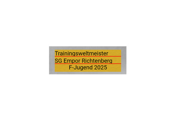 Fußball Pokal 044 - Silber - Gold / 12cm / Montage