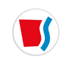 Glastrophäe 136-3 Schild & Emblem - 22 cm / Blau Spiegelglas