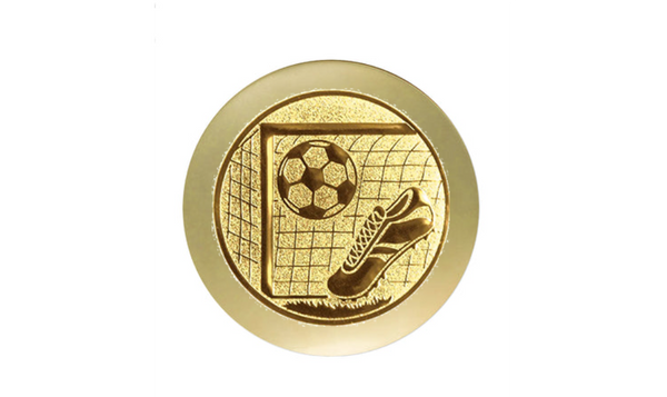 Pokal Fußball ST.116 - Gold/Schwarz / 15.5 cm