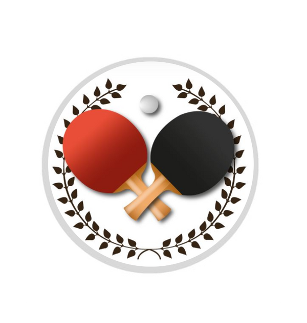 Glas Ständer W19x Schild & Emblem - 19.5 cm / Auswahl Rot