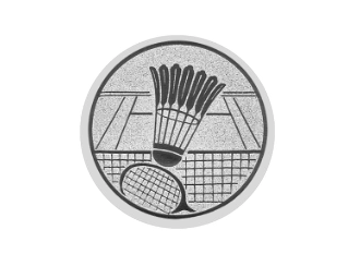 Glas Pokal 8805 blau Schild & Emblem - Silber Blau / 16 cm