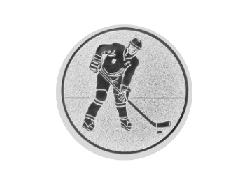 Glas Ständer W19x Schild & Emblem - 19.5 cm / Auswahl Rot