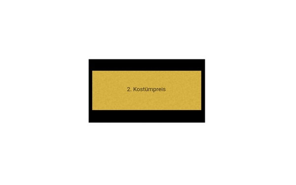 Hollywood Classic Award in Gold - Gold / 18 cm