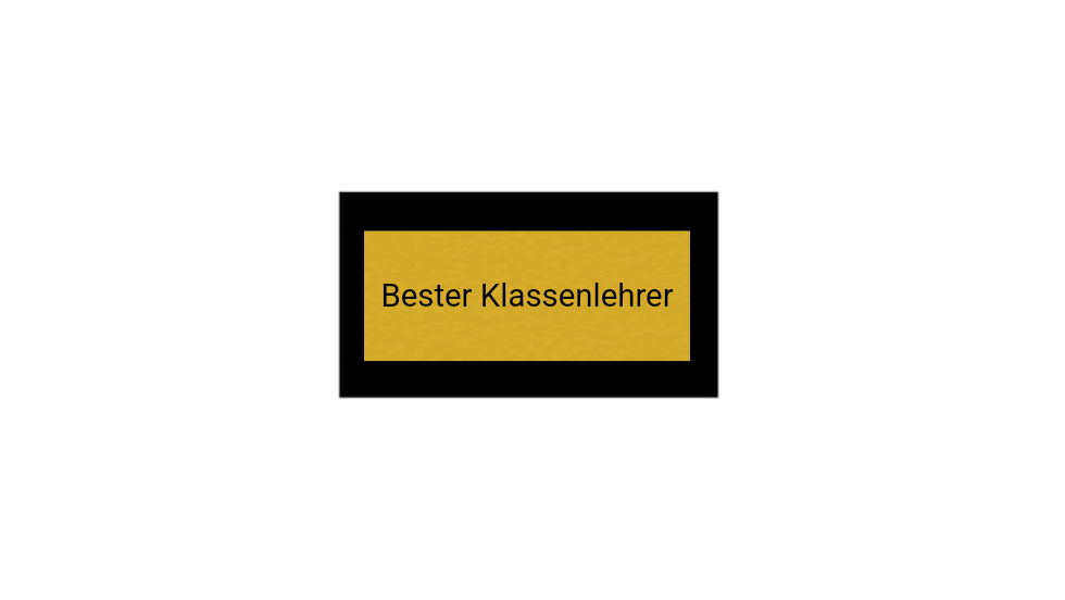 Hollywood Classic Award in Gold - Gold / 16 cm