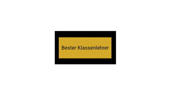 Hollywood Classic Award in Gold - Gold / 16 cm