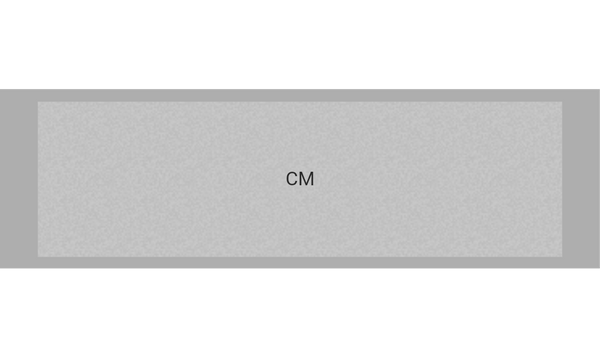 Gravurschild Silber selbstklebend - Silber / 50 x 15 mm