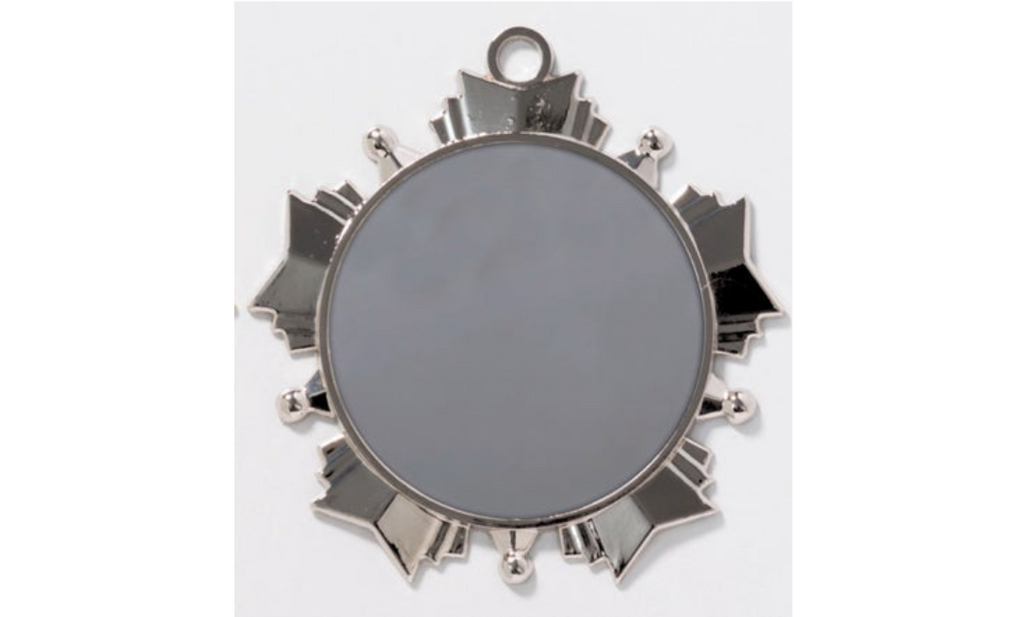 Zamak-Medaille 9229 Ø 70mm - Silber / 70 mm