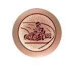 Glas Pokal 3526 Schild & Emblem - Transparent / 15 cm