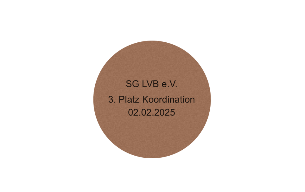 Handball Medaille DI5000.ZC - 50 mm / Bronze