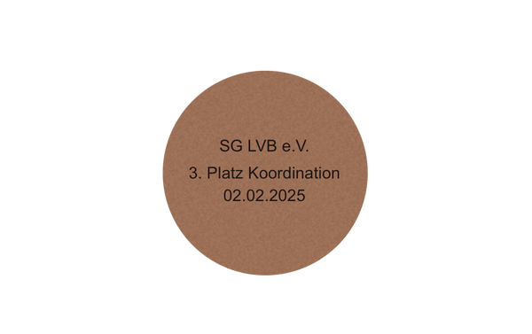 Handball Medaille DI5000.ZC - 50 mm / Bronze