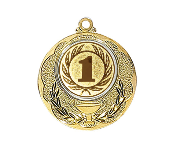Medaille 028L Ø 40 mm - Gold / 50 mm