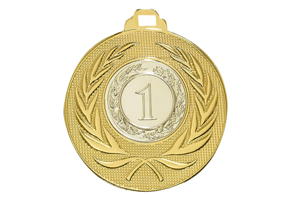 Medaille 098L Ø 50 mm - Gold / 50 mm