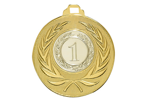 Medaille 098L Ø 50 mm - Gold / 50 mm