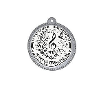 Medaille D75.02 Ø 56 mm - Silber / 56 mm