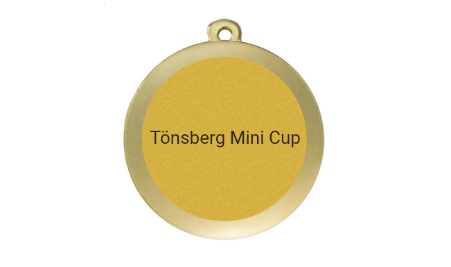 Handball Medaille DI5000.ZC - 50 mm / Gold