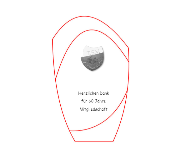 Glaspokal W55 blau - Blau/Transparent / 16.5 cm