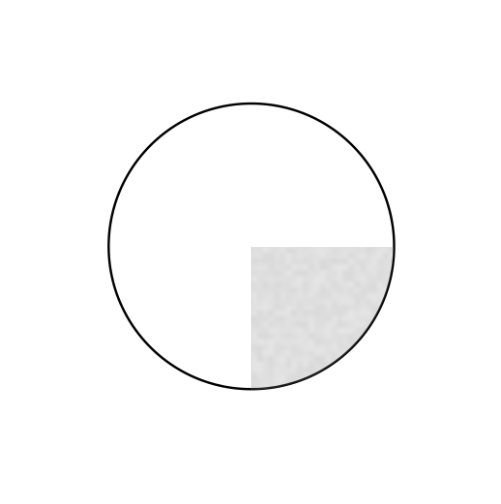 Druckembleme (selbstklebend) - 32 mm / Weiß