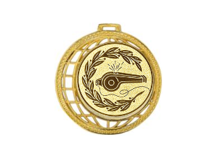 Medaille 059C Ø 70 mm - Auslaufmodel! - Gold / 70 mm