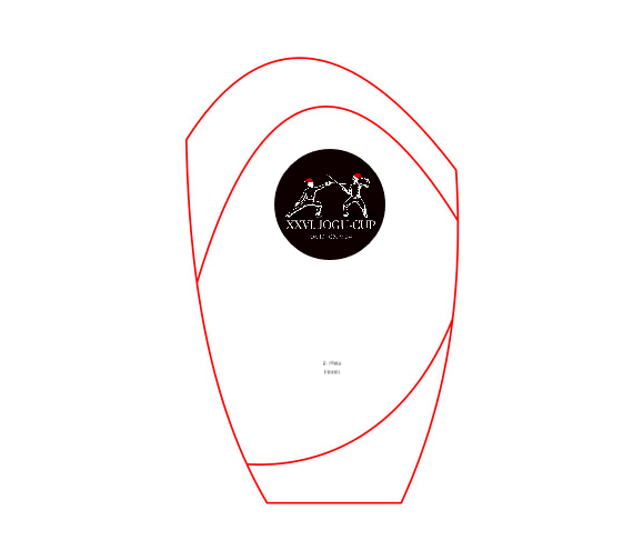 Glas Pokal Blau W55-L - Blau/Transparent / 16.5 cm