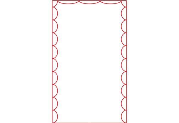 Wellenschliffpokal 6663 inkl. Lasergravur - Transparent / 15 cm / Laser-Gravur