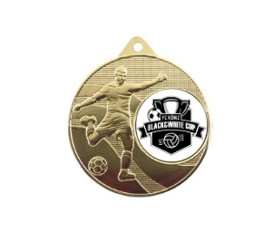Medaille Fußball 396 Ø 50 mm - Gold / 50 mm