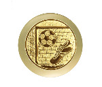 Fußball Trophäe 3963 - Bronze Gold / 23 cm
