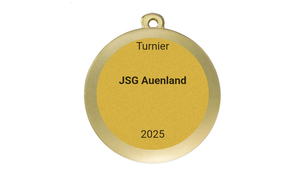 Medaille Fußball BS.ME75 50 mm - Gold / 50 mm