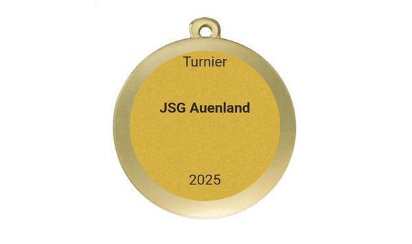Medaille Fußball BS.ME75 50 mm - Gold / 50 mm