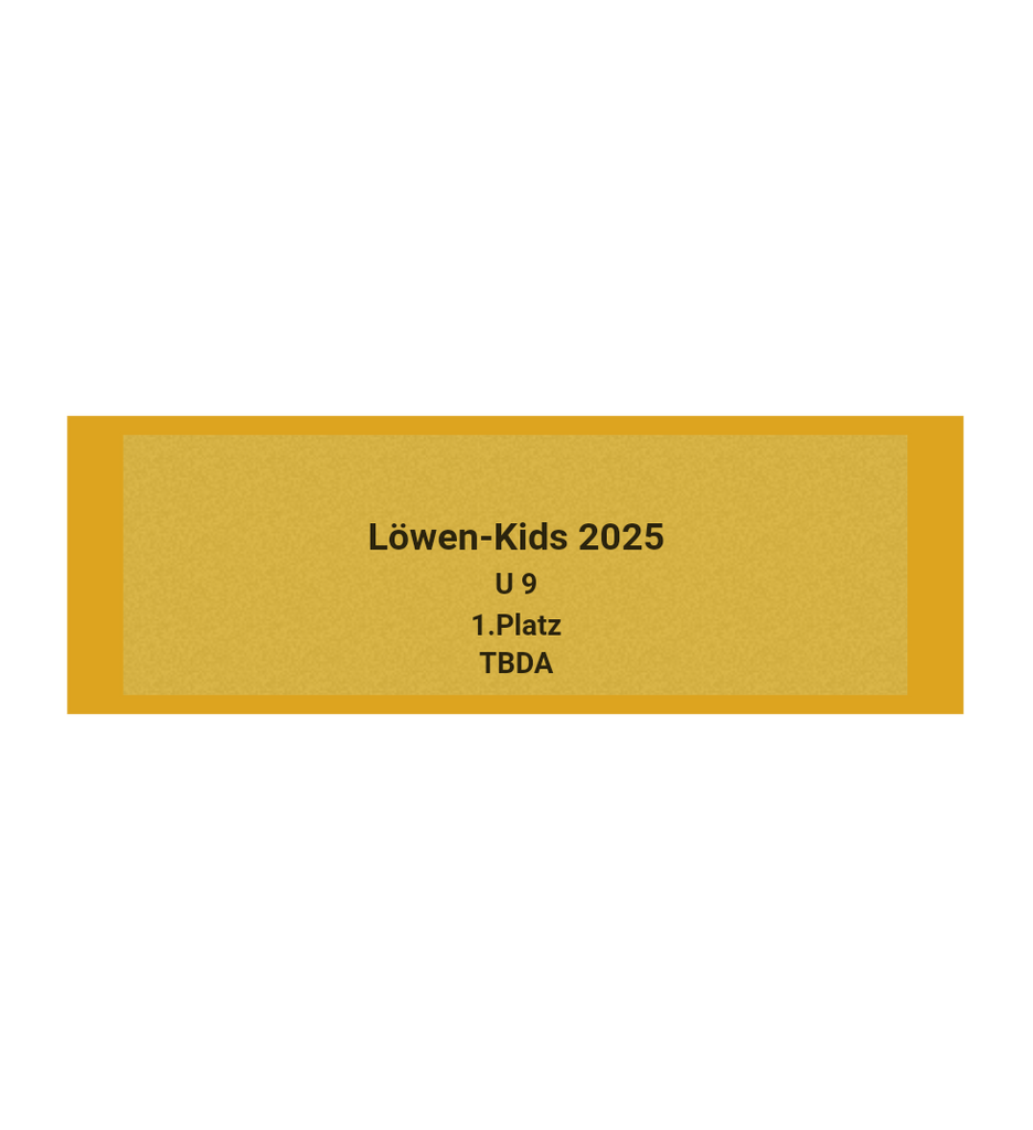 Gravurschild Gold selbstklebend - Gold / 60 x 20 mm