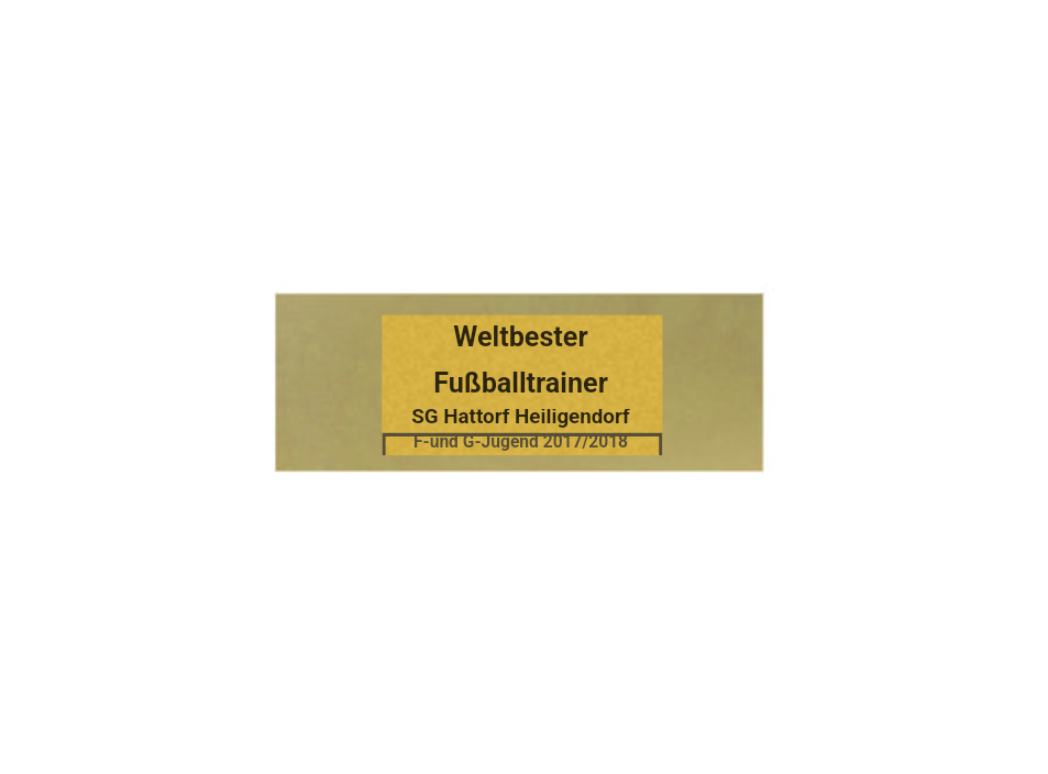 Pokal Fußball 31315 - Gold Silber / 13 cm