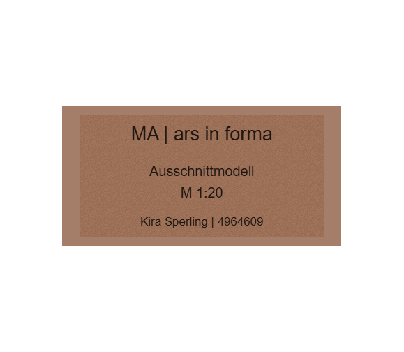 Gravurschild Bronze selbstklebend - Bronze / 60 x 30 mm