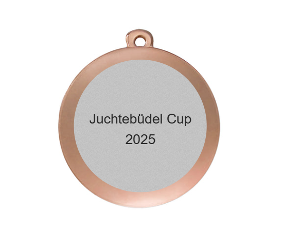 Medaille Fußball D101 / 59x39 mm - Bronze / 59x39 mm
