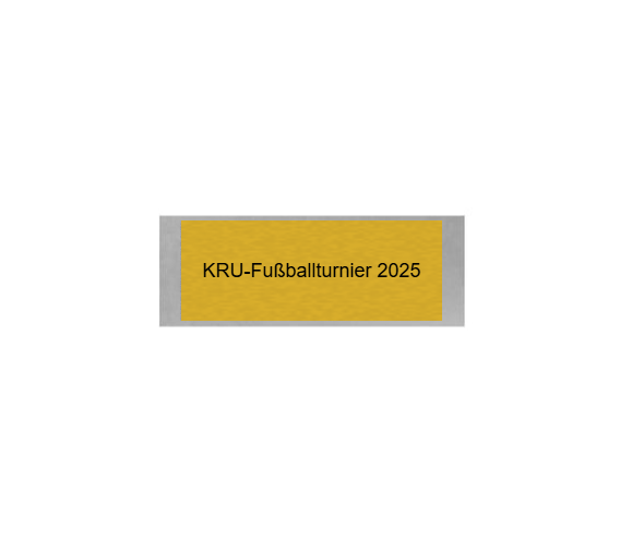 Fußball Pokal 3735x - Silber Gold / 37 cm