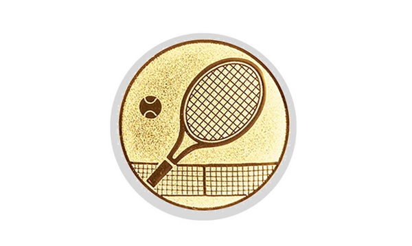 Glas Pokal 8805 blau Schild & Emblem - Silber Blau / 18 cm