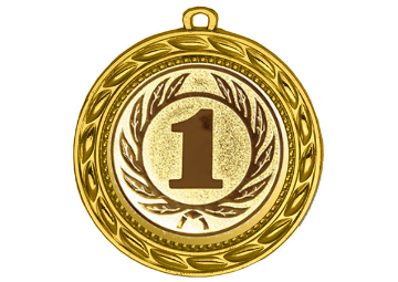 Medaille 9175 Ø 70 mm - Gold / 70mm