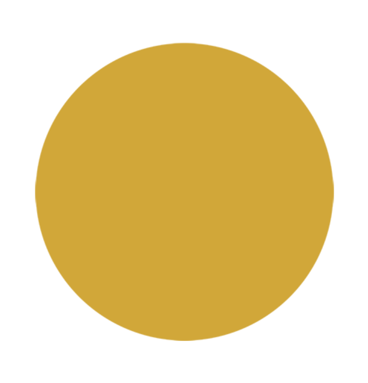 Aluminium-Emblem - 50 mm / Gold/Alu