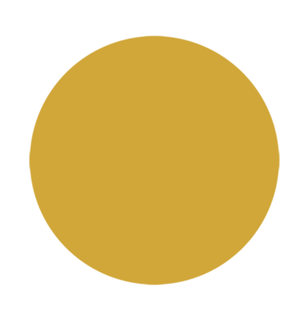 Aluminium-Emblem - 50 mm / Gold/Alu