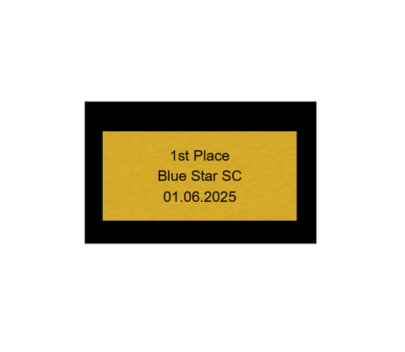 Fußball Pokal 9250 - Weiß / Gold / 52 cm